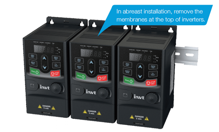 INVT GD20 Series AC Drive - Mini design for inverters